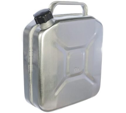 Канистра алюминиевая 10л с крышкой