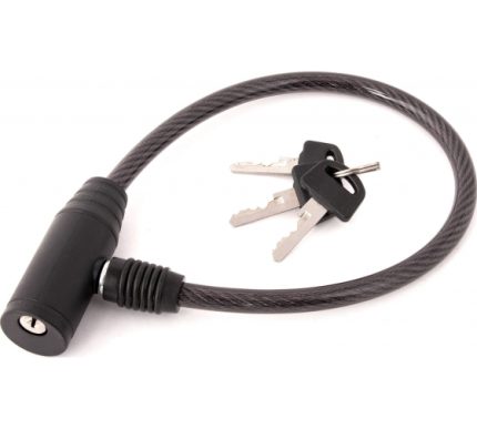 Замок навесной трос "Apecs" PD-80-35см