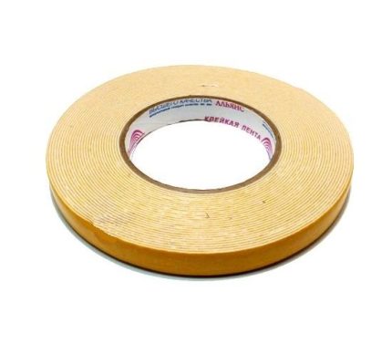 Скотч двусторонний вспен.25мм*10м
