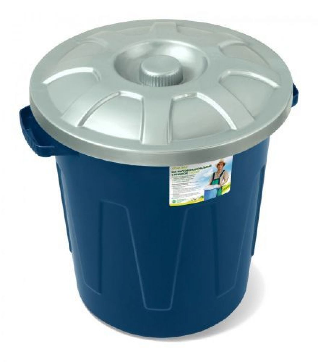 Бак пластмассовый с крышкой 38л Гроссо Мартика Бак пластмассовый с крышкой 38л Гроссо Мартика