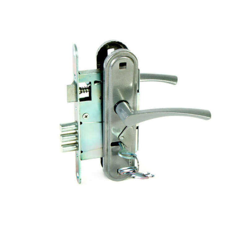 Замок врезной с ручками "Зенит" ЗВ9-4,2