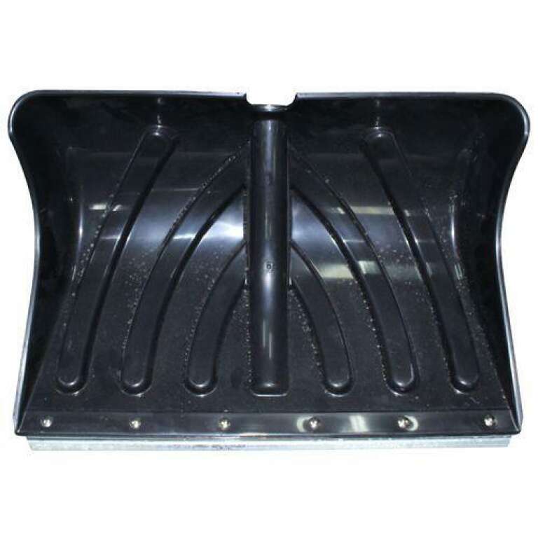 Лопата снеговая "Домбай" с оц.планкой 505*340мм