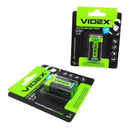 Батарейка VIDEX 6LR61/9V крона
