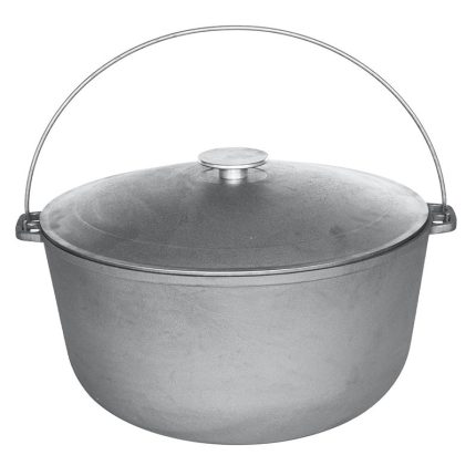 Казан чугунный 8л., походный