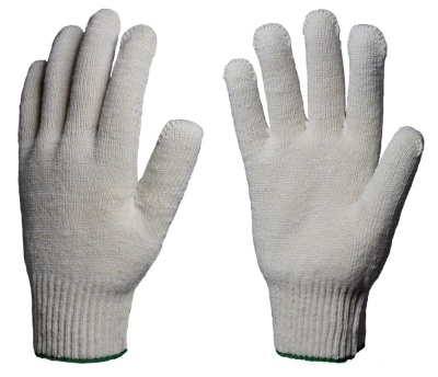 Перчатки 10/4 белые