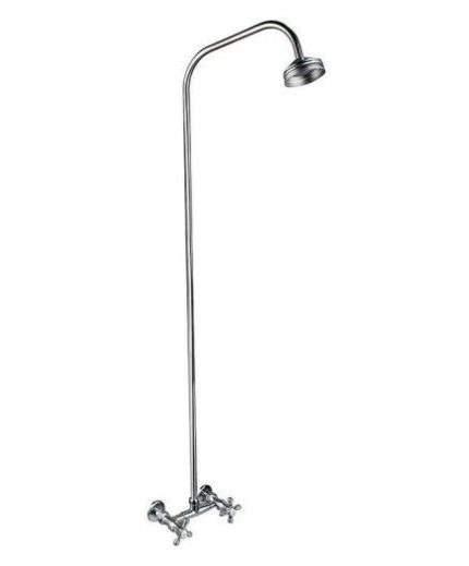 Смеситель стационарный длинный гусак для душа