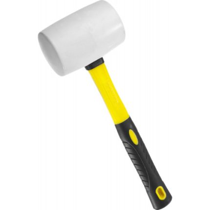 Киянка STAYER "PROFI" резиновая БЕЛАЯ, с фиберглассовой ручкой,230г