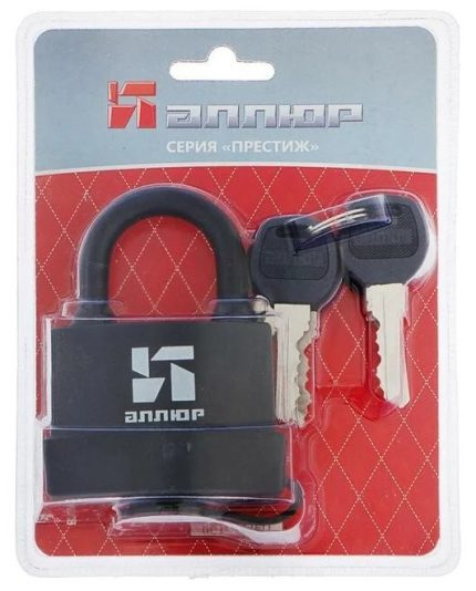 Замок навесной ВС1Ч-376П влагозащищенный 6 ключей АЛЛЮР