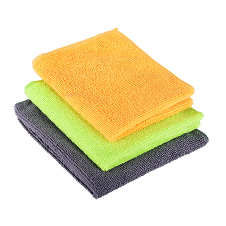 Салфетка из микрофибры,универсальные КОМПЛЕКТ 3шт,715-009