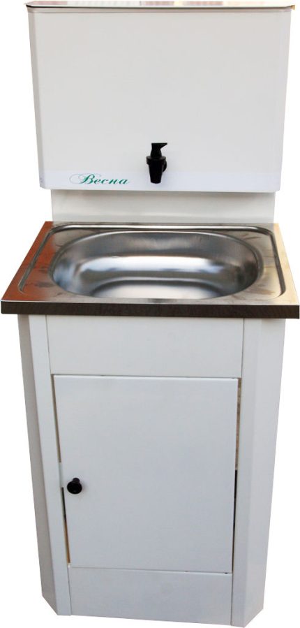 Умывальник "Весна" с ЭВН нержав. мойка