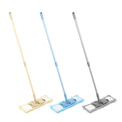 Швабра для пола Vetta,  ручка телескоп. окраш. мет. 70-120см, насадка из микроф. 50гр, арт. 444-268