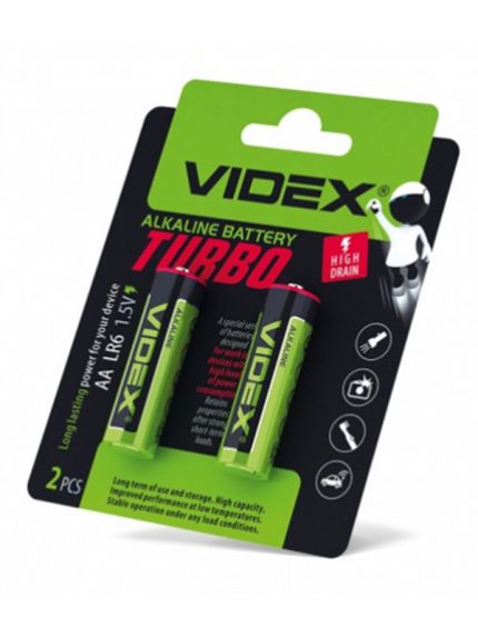 Батарейка VIDEX LR6/AA TURBO