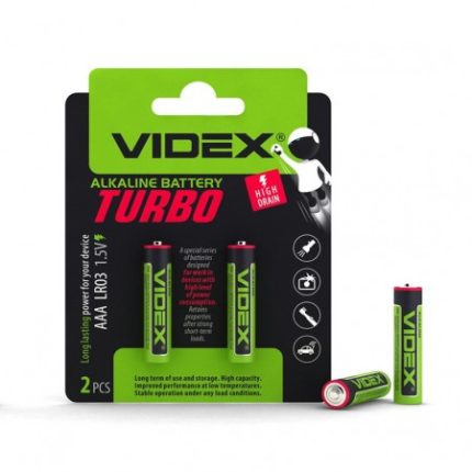 Батарейка VIDEX LR3/AAA TURBO