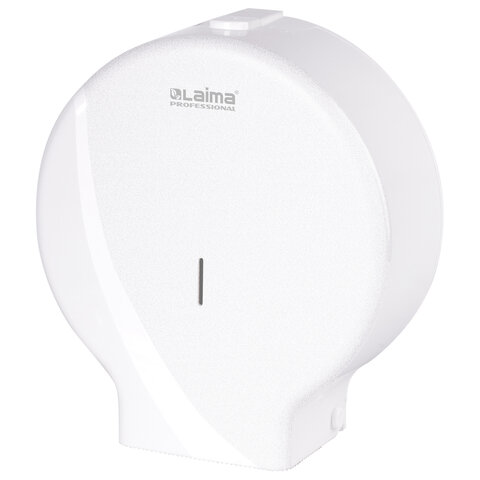 Диспенсер для туалетной бумаги LAIMA PROFESSIONAL ORIGINAL (Система T1), БОЛЬШОЙ, белый, ABS-пластик Диспенсер для туалетной бумаги LAIMA PROFESSIONAL ORIGINAL (Система T1), БОЛЬШОЙ, белый, ABS-пластик