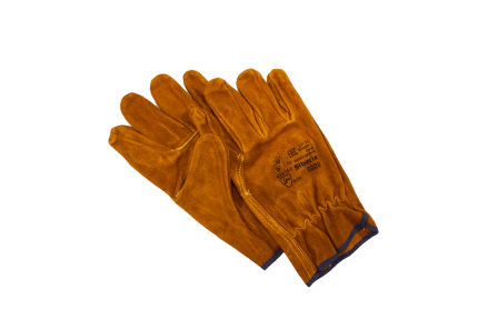 Перчатки утепеленные спилковые "Драйвер" спилковые