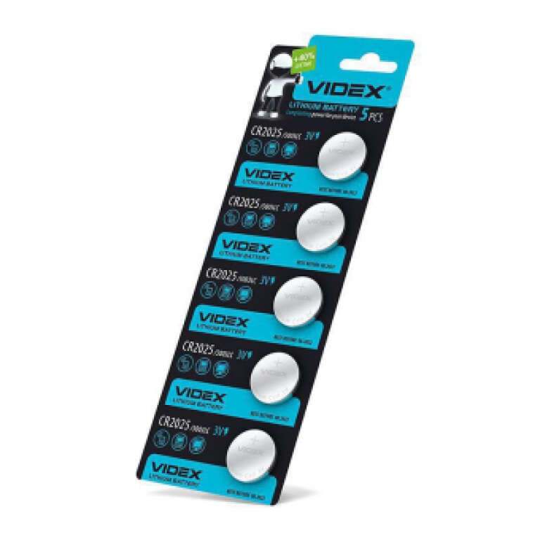 Батарейка VIDEX CR2025