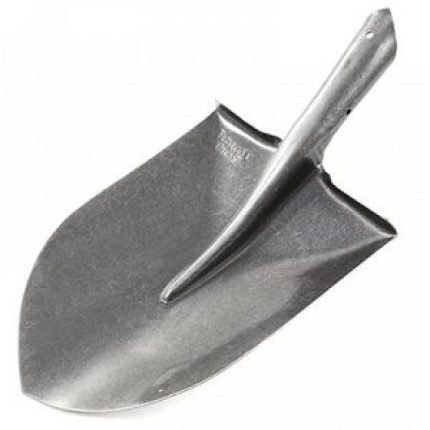 Лопата штыковая универсальная ЛШУ (рельсовая сталь) с черенком высший сорт