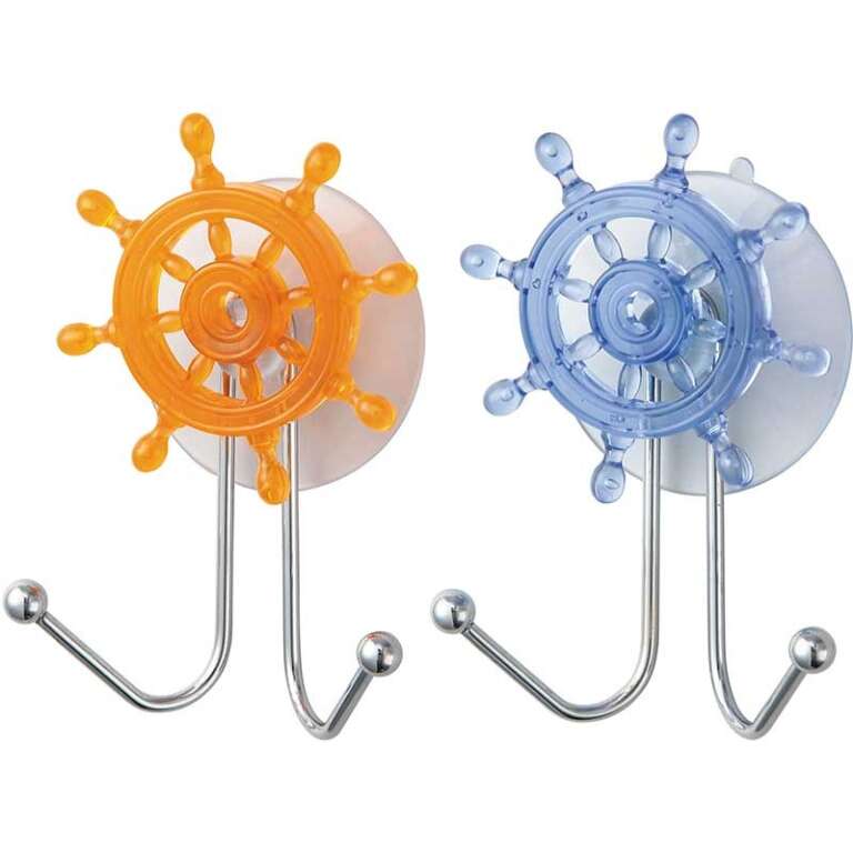 Крючок двойной хром Рыжий Кот Штурвал W2534 присоска