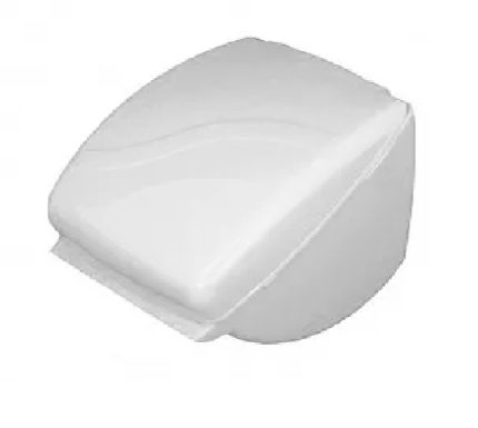 Держатель для туалетной бумаги пластиковый Волна (мрамор) (Мульти Пласт)