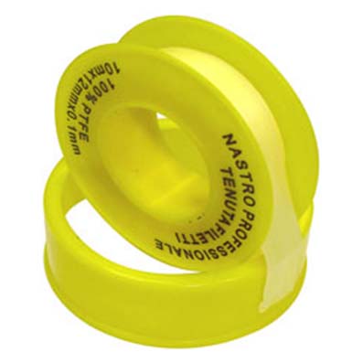 Лента Фум 12мм (10м) желтая