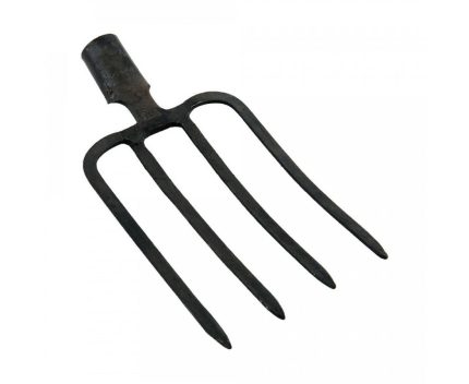 Вилы садово-огородные 4-х рогие кованые с черенком