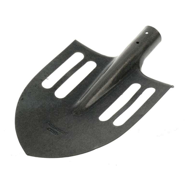 Лопата штыковая ЛКО облегченная (рельсовая сталь)