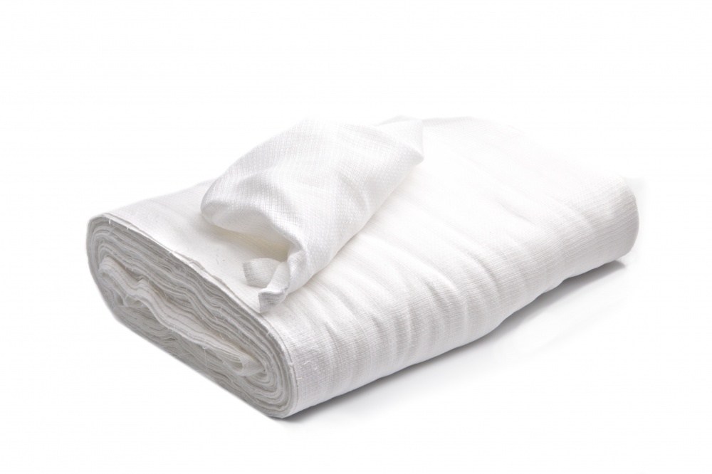 Полотно вафельное отбеленное 40/50 (пл.130гр/м.кв.)