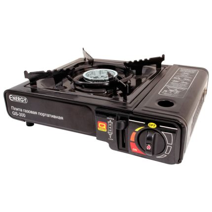 Плитка газовая портатив GS-300, 2,5кВт (35*30*9,5см) пьезоподжиг, кейс