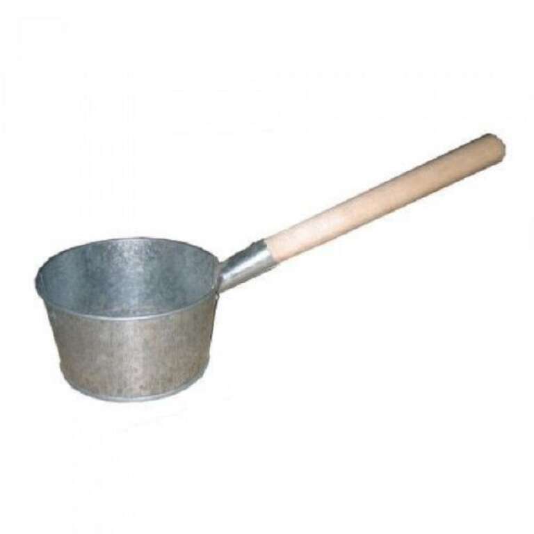 Ковш оцинкованный банный 1,5л