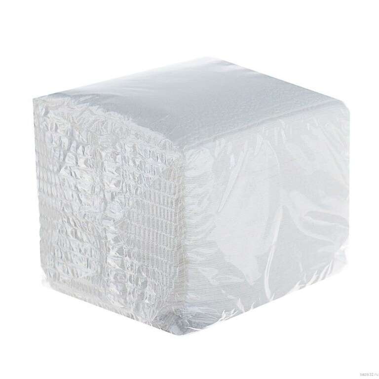 Салфетки бумажные "Морис" белые 100шт