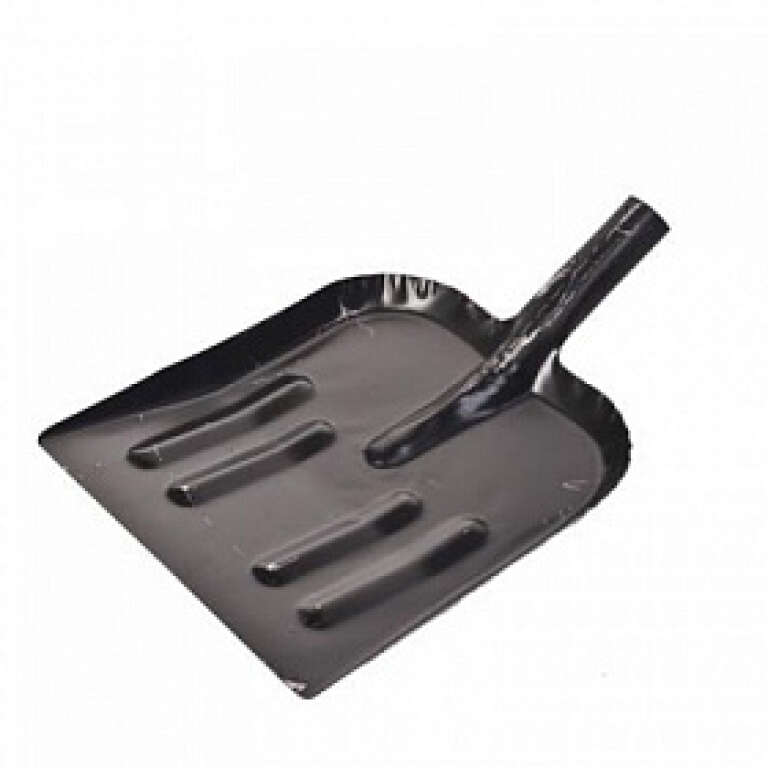 Лопата уборочная ЛУ-2 металлическая (450*465) шахтерка