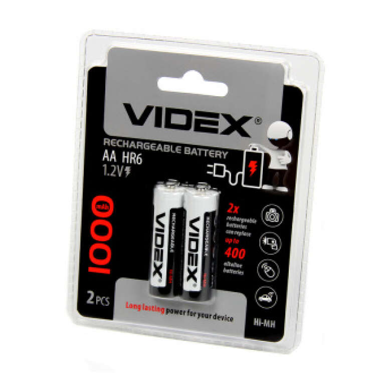 Аккумулятор VIDEX HR6/AA 1000mAh