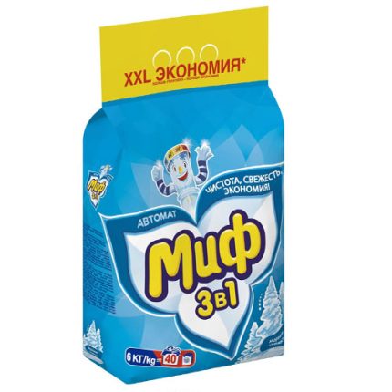 Порошок "Миф" Морозная свежесть 6кг