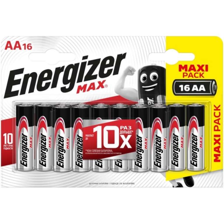 Батарейка Energizer LR6 16BL