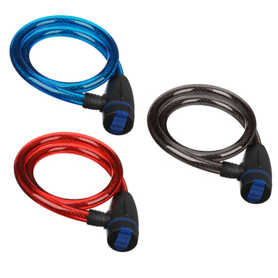 Замок тросовый велосипедный 11,5*680 мм, 468-038