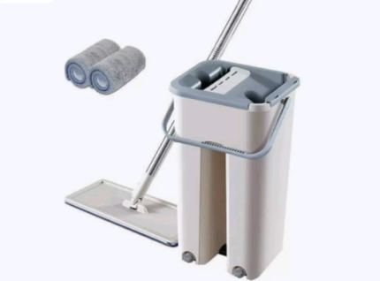 Набор CELLTIX (швабра, плоское ведро с 2 отсеками, насадка для швабры микрофибра) 703448