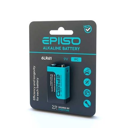 Бататрейка EPILSO 9V Крона 6LR61