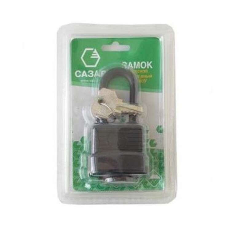 Замок навесной "Сазар" Р-04/40L всепогодный