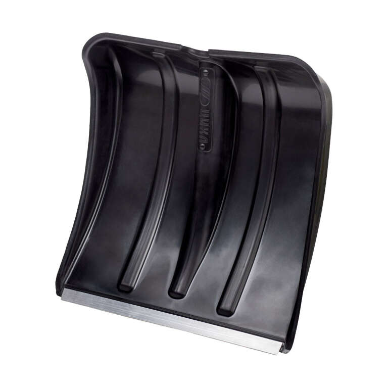 Лопата снеговая "Витязь" с алюминиевой планкой (380*365)