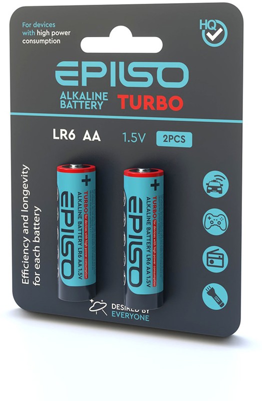 Бататрейка EPILSO LR6/AA TURBO 1.5V