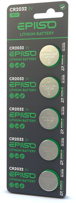 Бататрейка EPILSO CR2032 3V