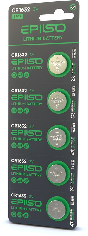 Бататрейка EPILSO CR1632 3V
