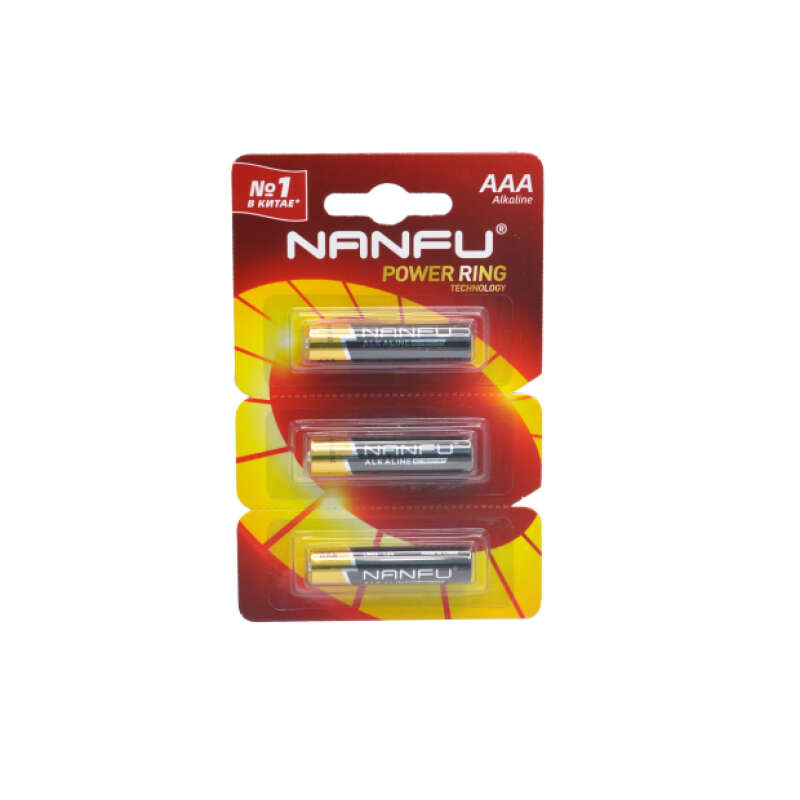 Батарейка Nanfu LR03/286 BL3