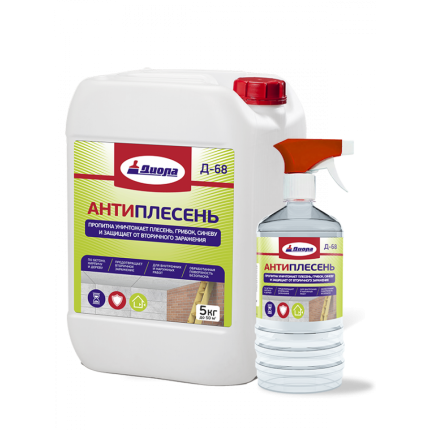 Пропитка Диола Д-68 Антиплесень 0,5л