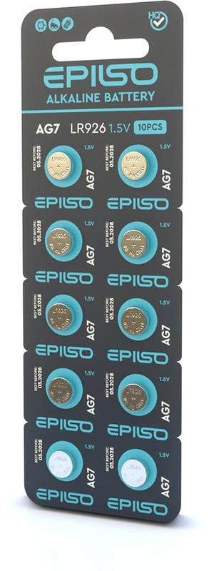 Бататрейка EPILSO AG7 10BC 1.5V