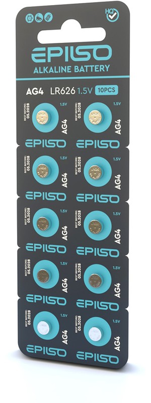 Бататрейка EPILSO AG4 10BC 1.5V