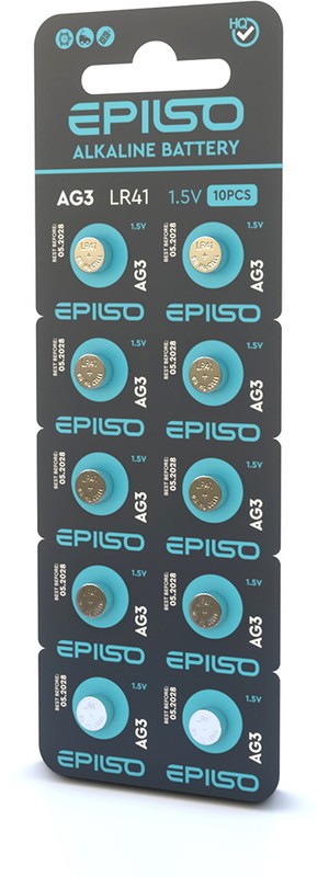 Бататрейка EPILSO AG3 10BC 1.5V