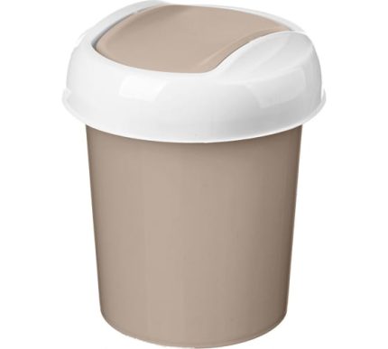 Ведро (контейнер) д/мусора PALM 6л, бежевый, 221301827/01