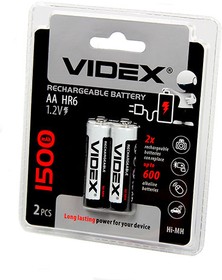 Аккумулятор VIDEX HR6/AA 1500mAh