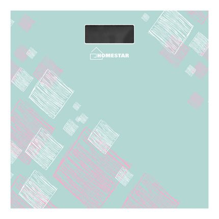 Весы напольные эл. HomeStar HS-6001D (стеклo) 180кг дел. 100гр (CR2032*1шт в компл) 2959